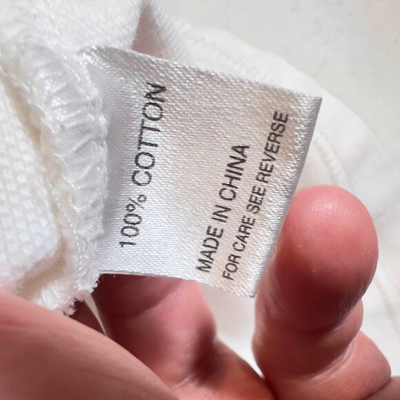 Princess Cruises Emerald Princess Polo Shirt Men L White Embroidered Logo Cruise - Picture 5 of 8